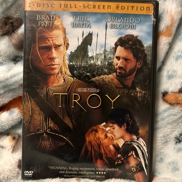 Troy (DVD, 2005, 2-Disc Set, Full Screen) Brad Pitt Orlando Bloom - Picture 3 of 10